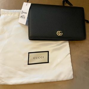 GG Marmont leather mini chain bag